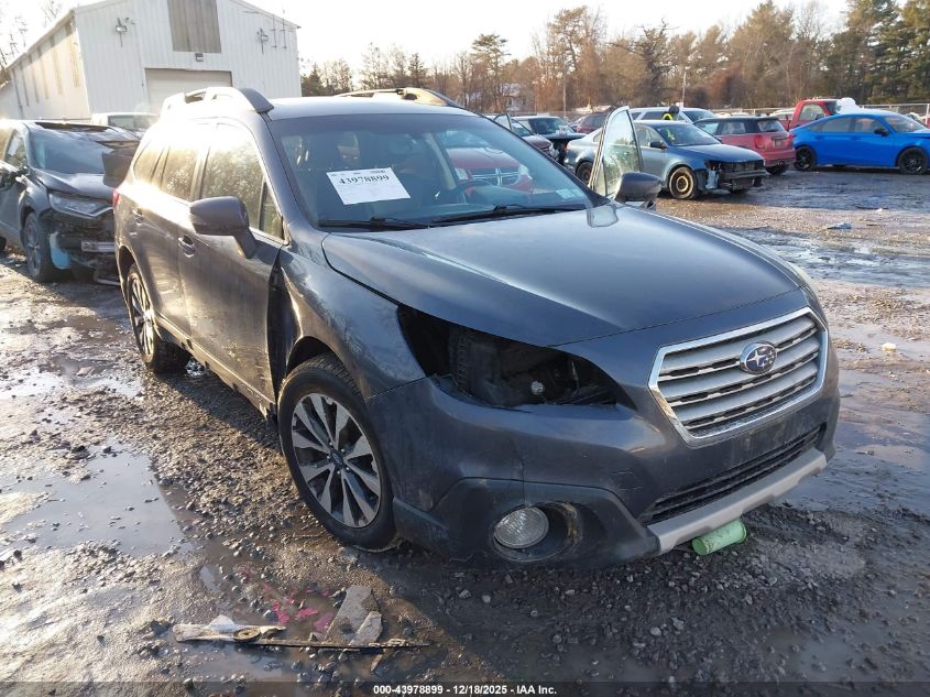 2015 Subaru Outback 2.5I Limited VIN: 4S4BSALC6F3236105 Lot: 43978899