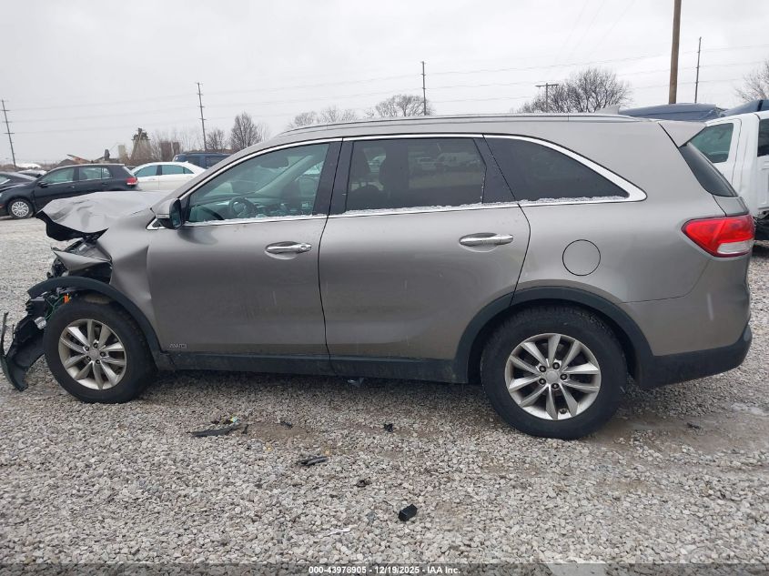 2017 Kia Sorento 2.4L Lx VIN: 5XYPGDA30HG200036 Lot: 43978905