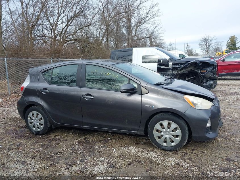 2012 Toyota Prius C Two VIN: JTDKDTB39C1004679 Lot: 43978918