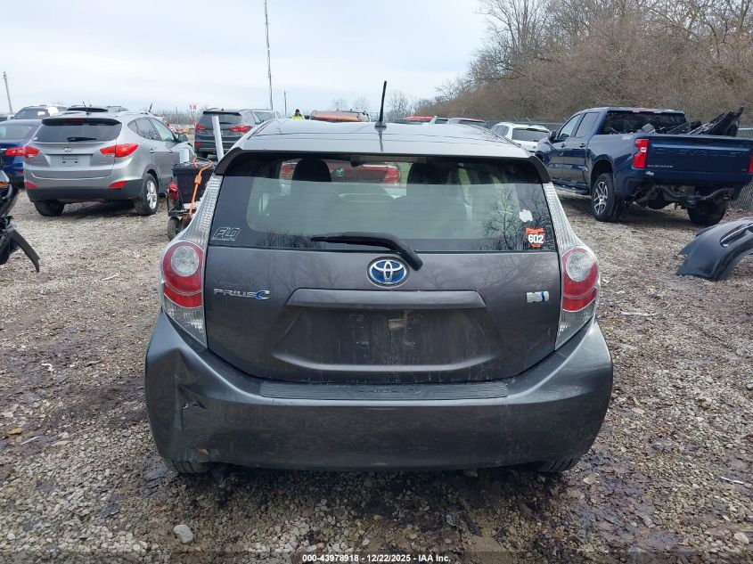 2012 Toyota Prius C Two VIN: JTDKDTB39C1004679 Lot: 43978918