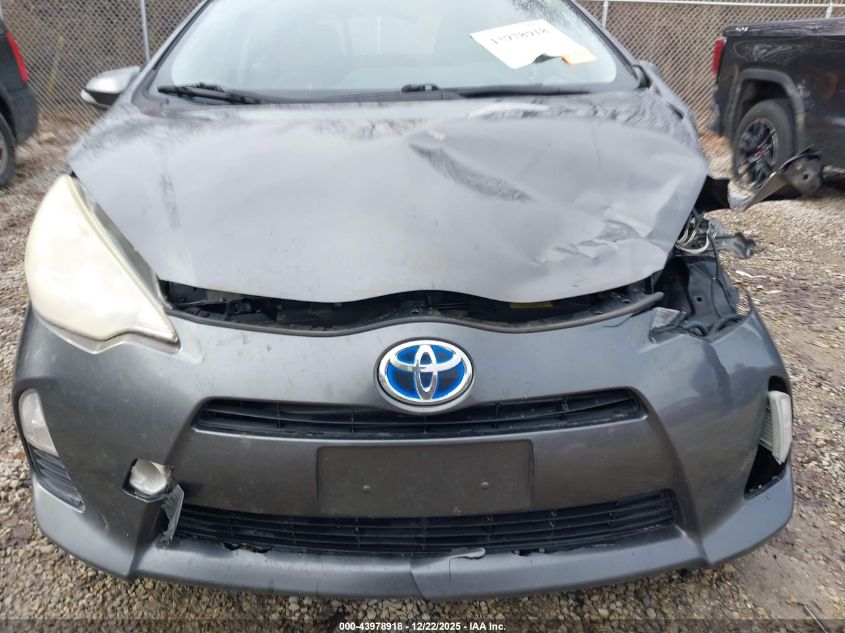 2012 Toyota Prius C Two VIN: JTDKDTB39C1004679 Lot: 43978918