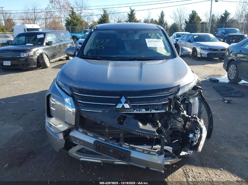 2023 Mitsubishi Outlander Se 2.5 2Wd/Se Black Edition 2Wd/Se Special Edition 2Wd VIN: JA4J3UA85PZ025354 Lot: 43978925