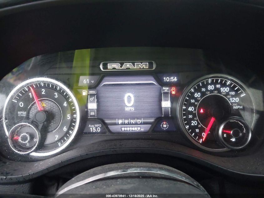 2019 Ram 1500 Laramie 4X4 5'7 Box VIN: 1C6SRFJT2KN740818 Lot: 43978941