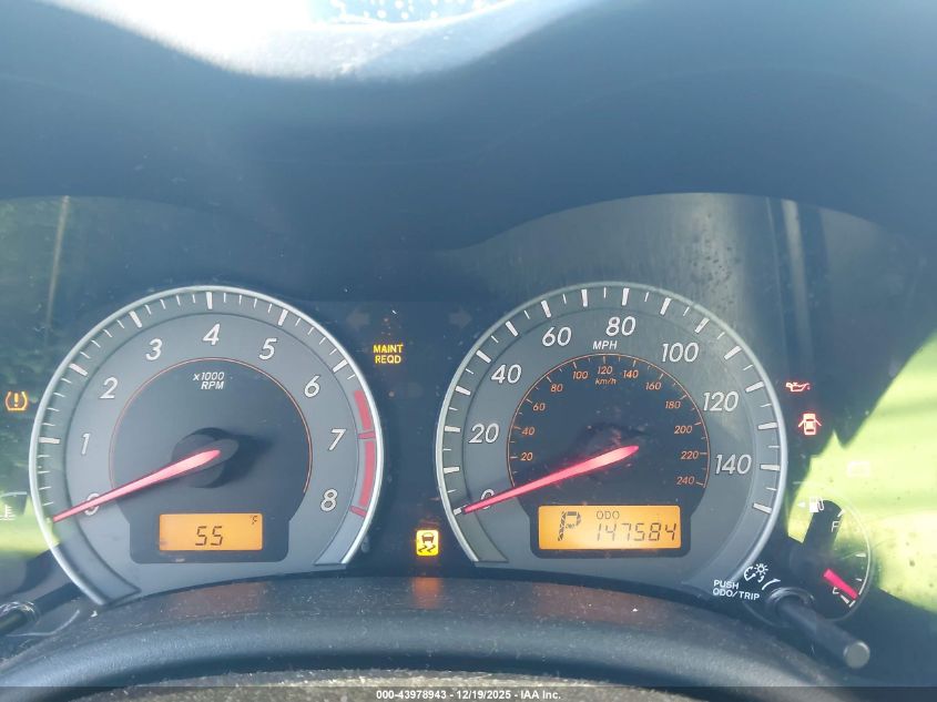 2010 Toyota Corolla S VIN: 2T1BU4EEXAC329806 Lot: 43978943