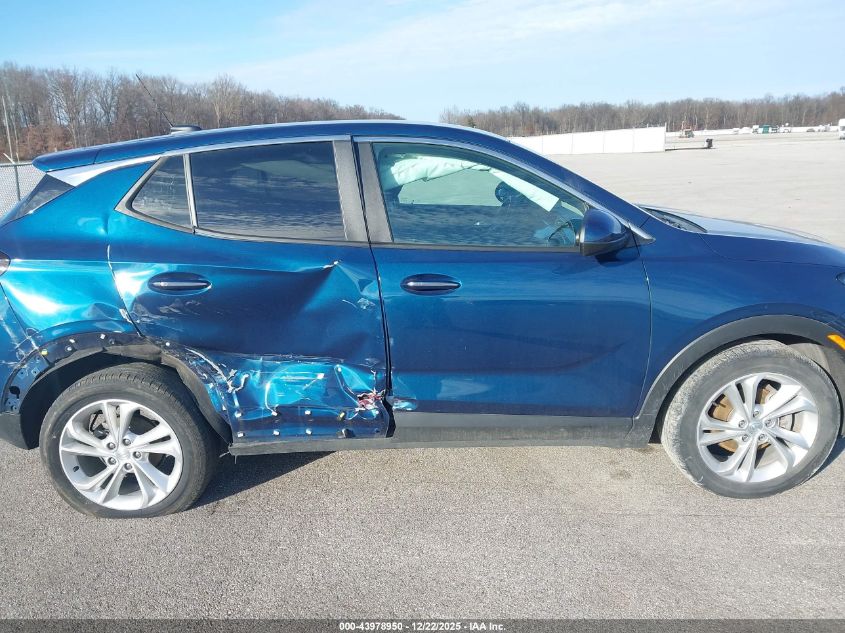 2021 Buick Encore Gx Fwd Preferred VIN: KL4MMBS26MB101449 Lot: 43978950