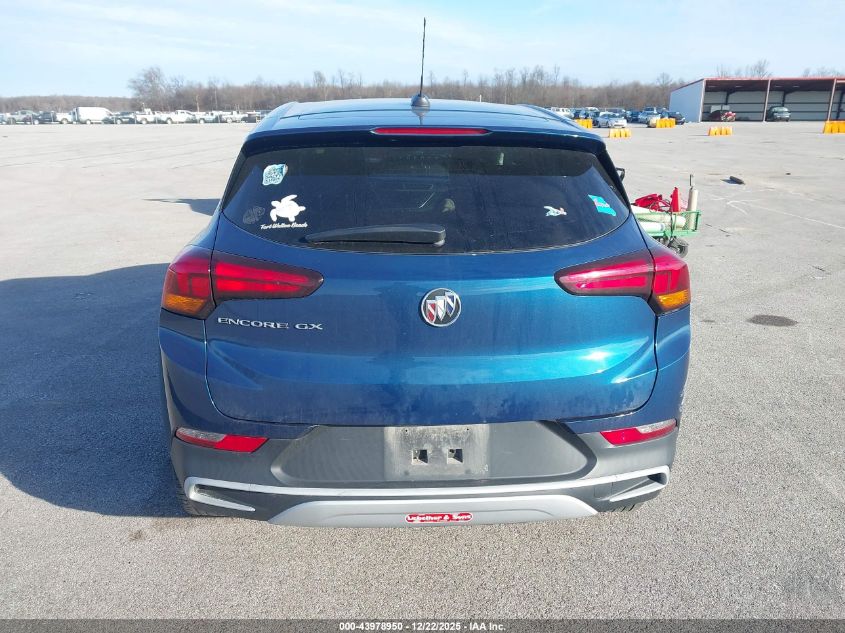 2021 Buick Encore Gx Fwd Preferred VIN: KL4MMBS26MB101449 Lot: 43978950