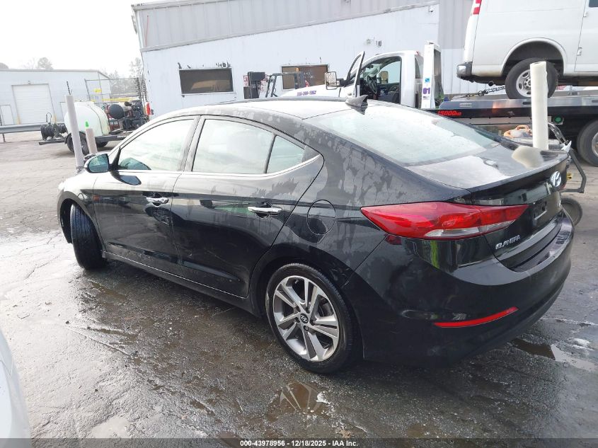 2017 Hyundai Elantra Limited VIN: 5NPD84LF2HH153477 Lot: 43978956