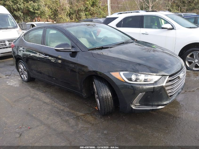 2017 Hyundai Elantra Limited VIN: 5NPD84LF2HH153477 Lot: 43978956