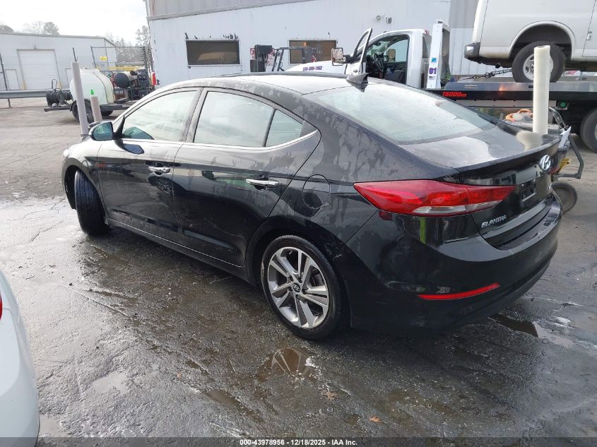 2017 Hyundai Elantra Limited VIN: 5NPD84LF2HH153477 Lot: 43978956