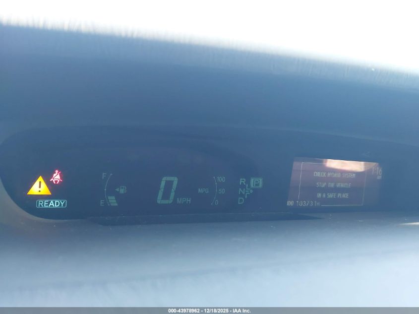 2013 Toyota Prius Plug-In VIN: JTDKN3DP6D3048108 Lot: 43978962