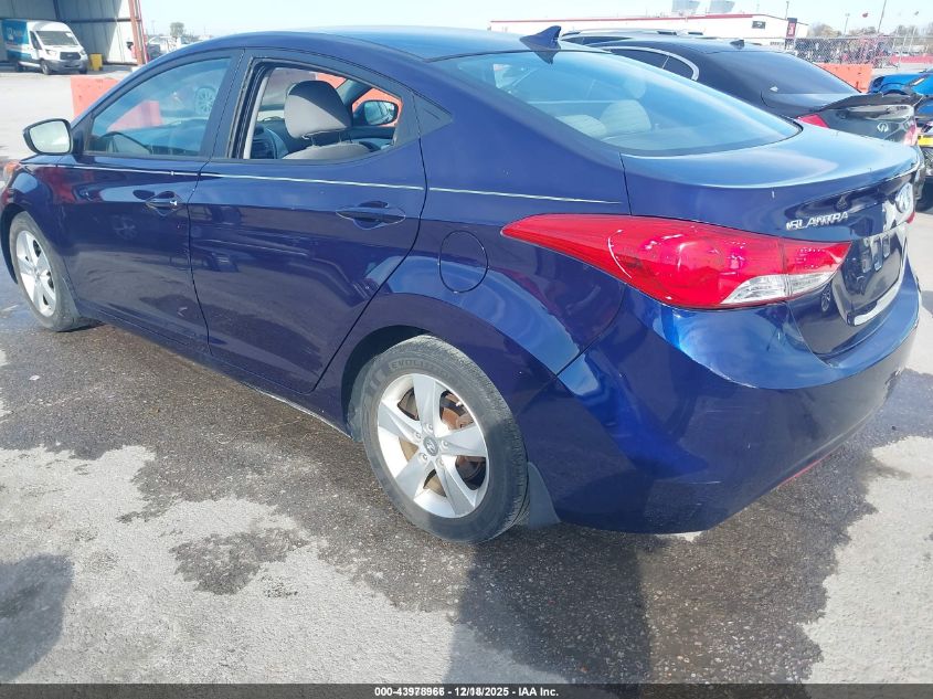 2013 Hyundai Elantra Gls VIN: 5NPDH4AE2DH412439 Lot: 43978966