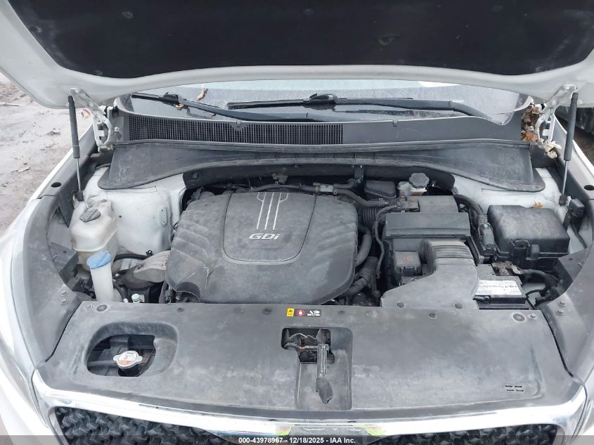 2016 Kia Sorento 3.3L Ex VIN: 5XYPHDA50GG122497 Lot: 43978967