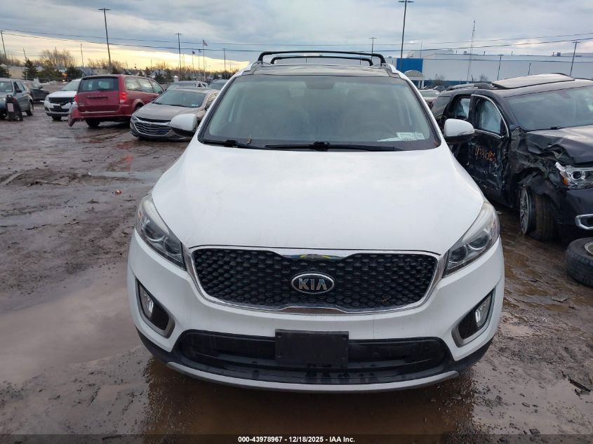 2016 Kia Sorento 3.3L Ex VIN: 5XYPHDA50GG122497 Lot: 43978967