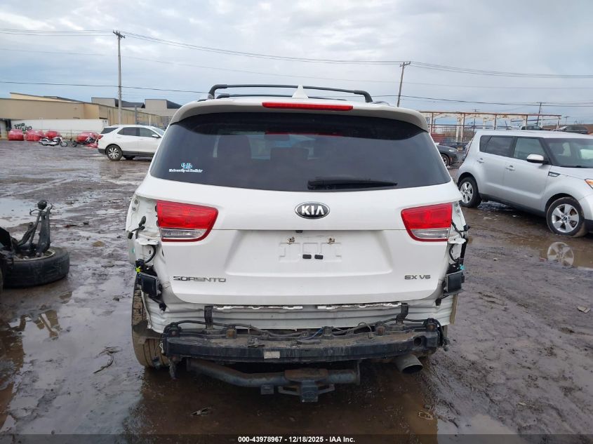 2016 Kia Sorento 3.3L Ex VIN: 5XYPHDA50GG122497 Lot: 43978967