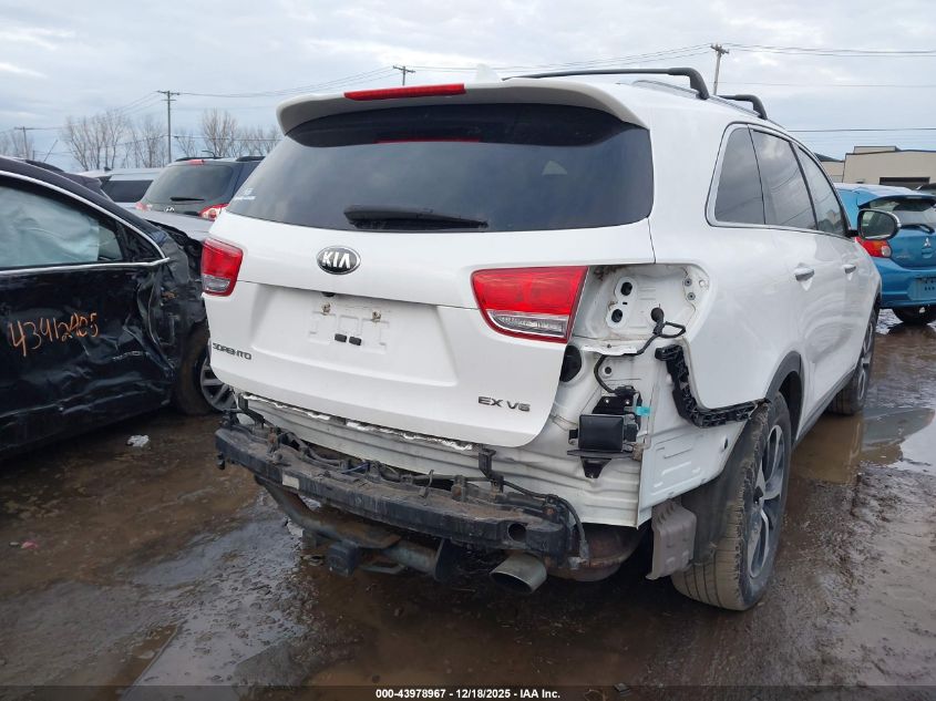 2016 Kia Sorento 3.3L Ex VIN: 5XYPHDA50GG122497 Lot: 43978967
