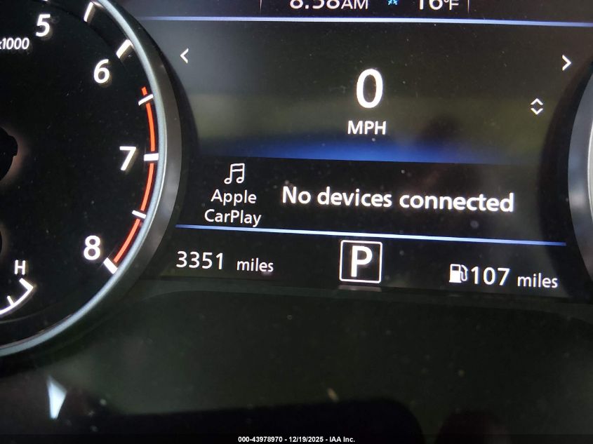 2025 Nissan Sentra Sv VIN: 3N1AB8CV9SY317694 Lot: 43978970