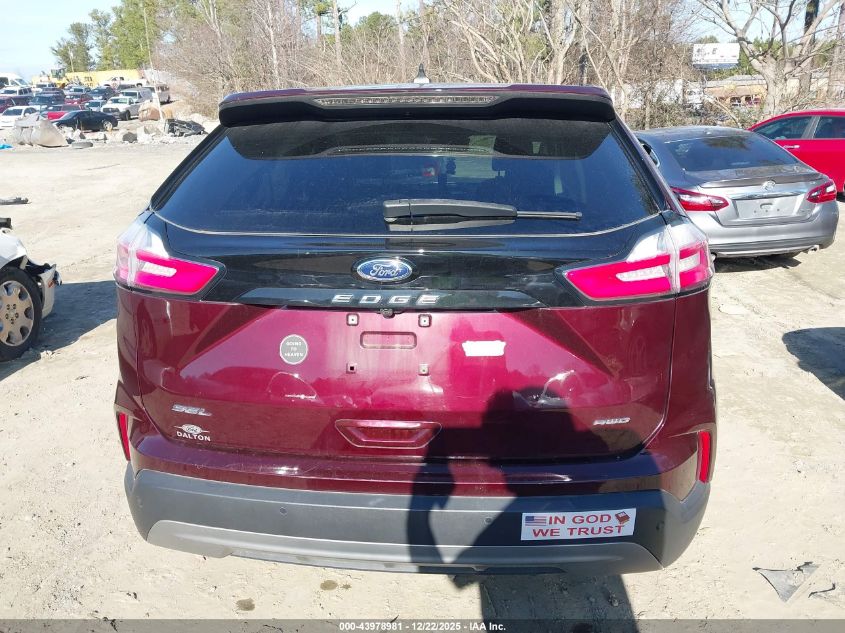 2021 Ford Edge Sel VIN: 2FMPK4J90MBA56341 Lot: 43978981