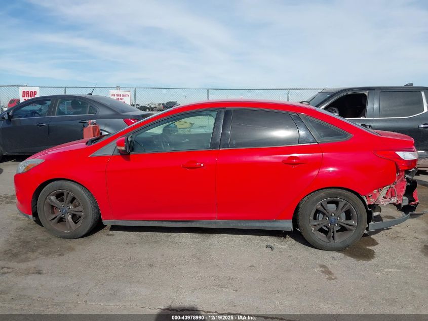 2014 Ford Focus Se VIN: 1FADP3F22EL183730 Lot: 43978990