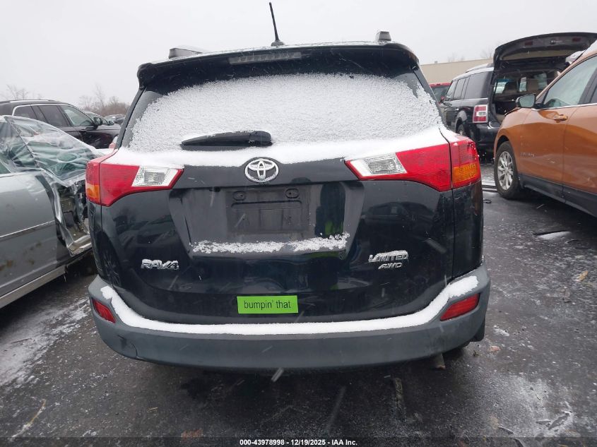 2015 Toyota Rav4 Limited VIN: 2T3DFREV1FW406558 Lot: 43978998