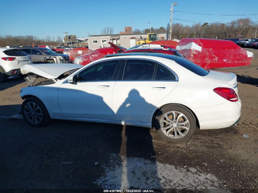 2015 Mercedes-Benz C 300 4Matic VIN: 55SWF4KBXFU081919 Lot: 43979007