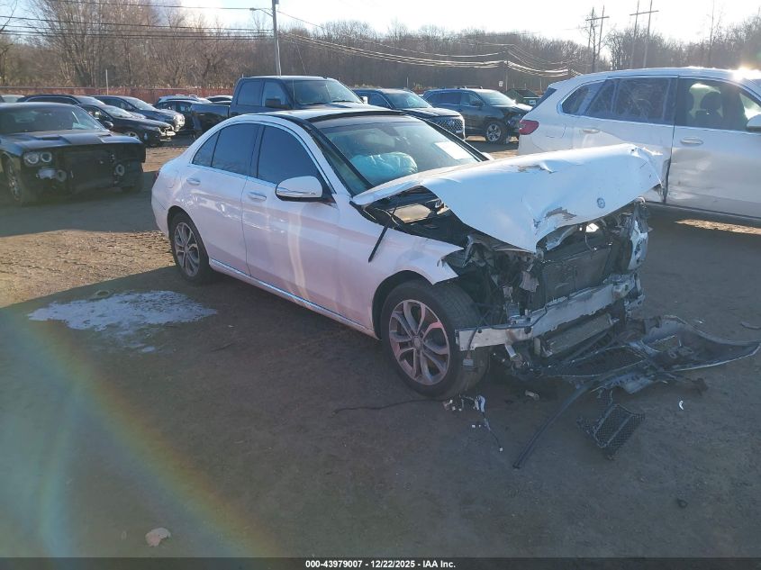 2015 Mercedes-Benz C 300 4Matic VIN: 55SWF4KBXFU081919 Lot: 43979007