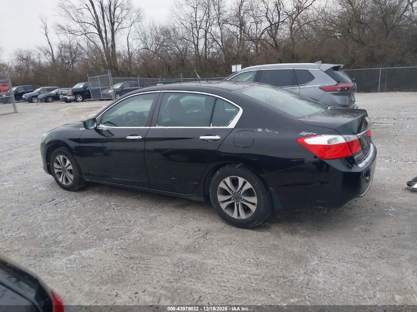 2013 Honda Accord Lx VIN: 1HGCR2F31DA133478 Lot: 43979032
