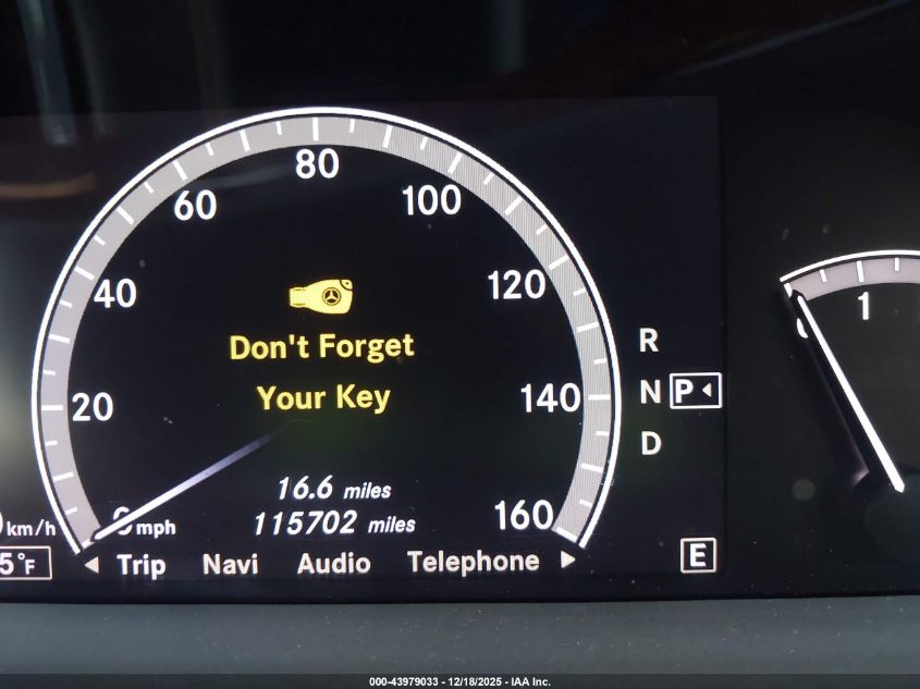 2011 Mercedes-Benz S 550 VIN: WDDNG7BB1BA390246 Lot: 43979033