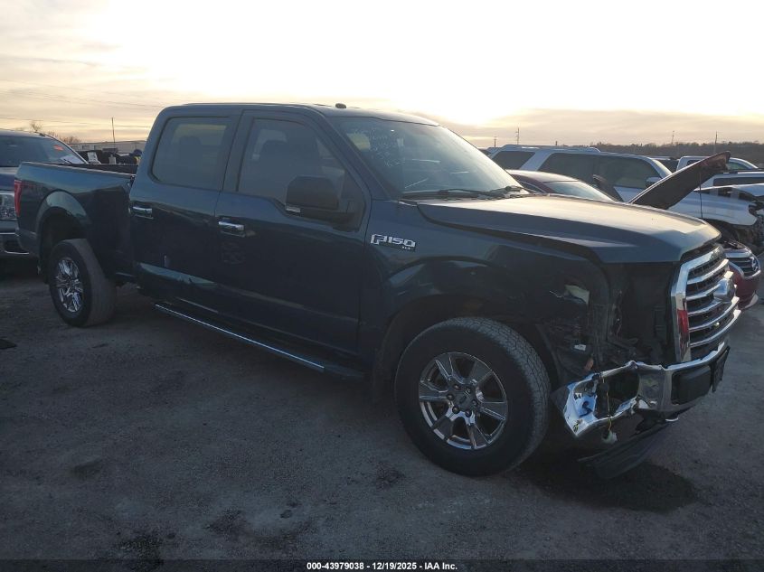 2016 Ford F-150 Xlt VIN: 1FTFW1EF9GFC51022 Lot: 43979038