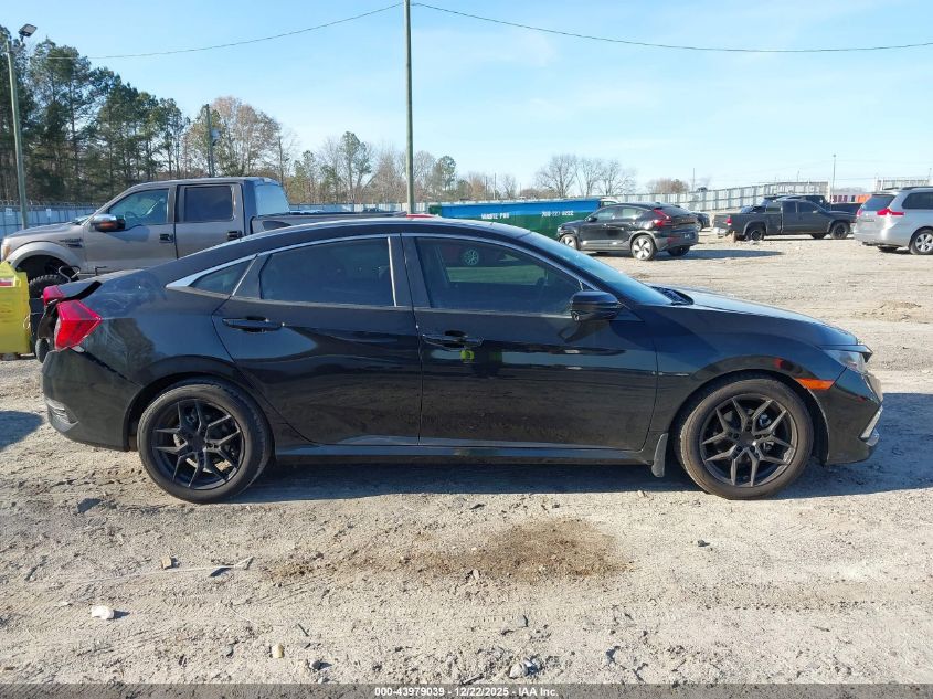 2021 Honda Civic Ex-L VIN: 19XFC1F79ME013497 Lot: 43979039