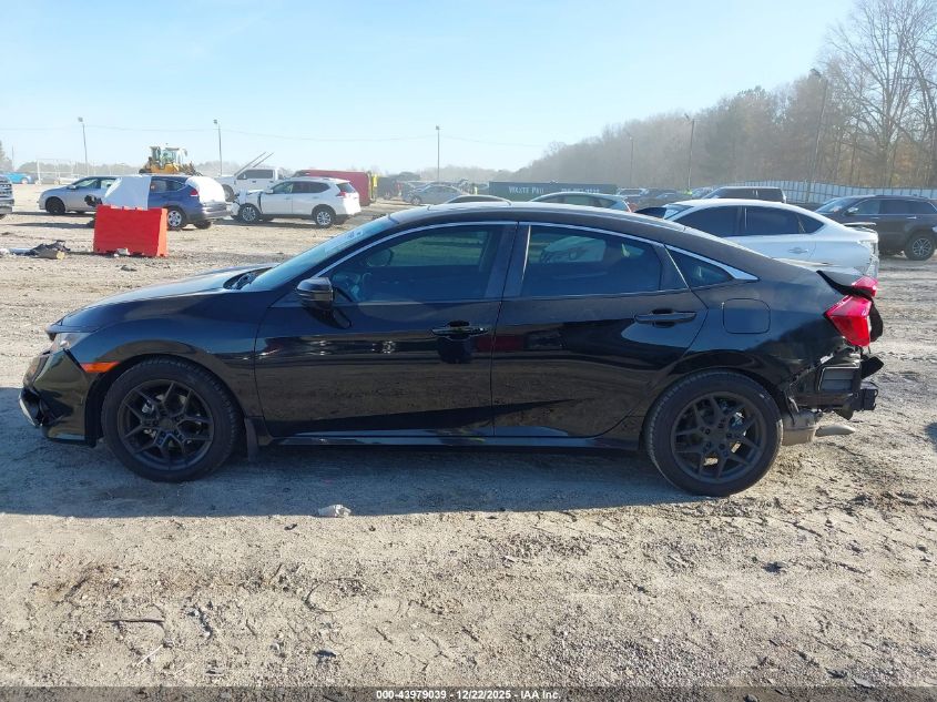 2021 Honda Civic Ex-L VIN: 19XFC1F79ME013497 Lot: 43979039