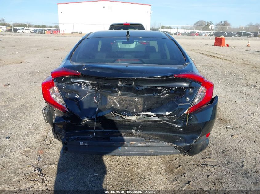 2021 Honda Civic Ex-L VIN: 19XFC1F79ME013497 Lot: 43979039