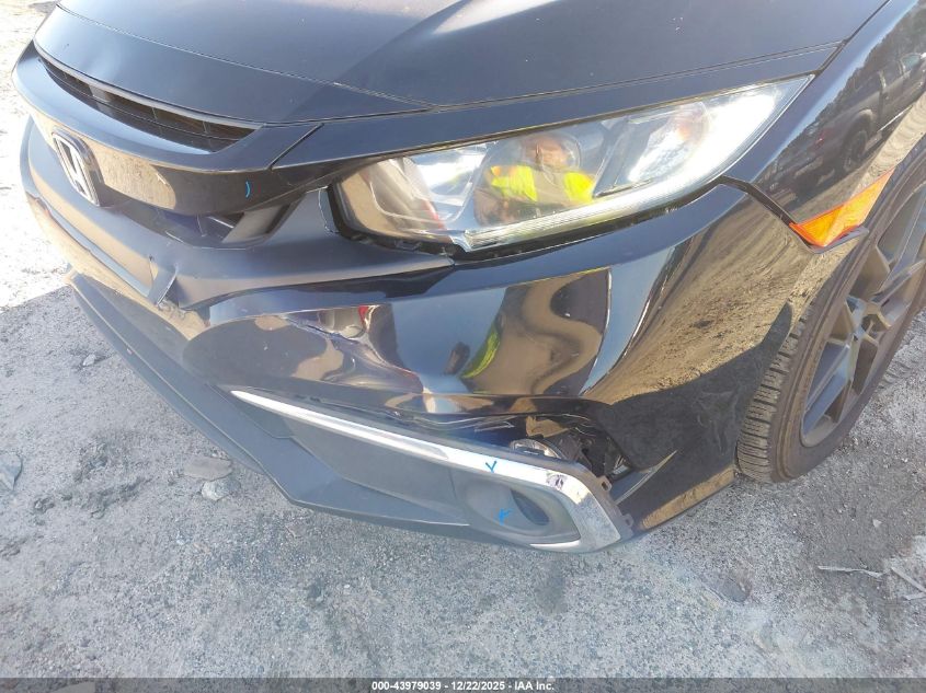 2021 Honda Civic Ex-L VIN: 19XFC1F79ME013497 Lot: 43979039