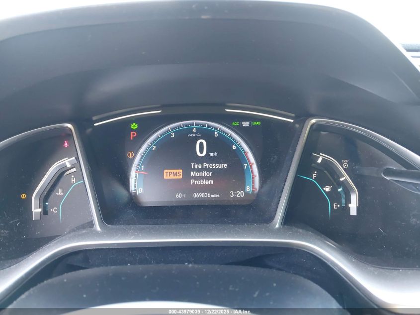 2021 Honda Civic Ex-L VIN: 19XFC1F79ME013497 Lot: 43979039