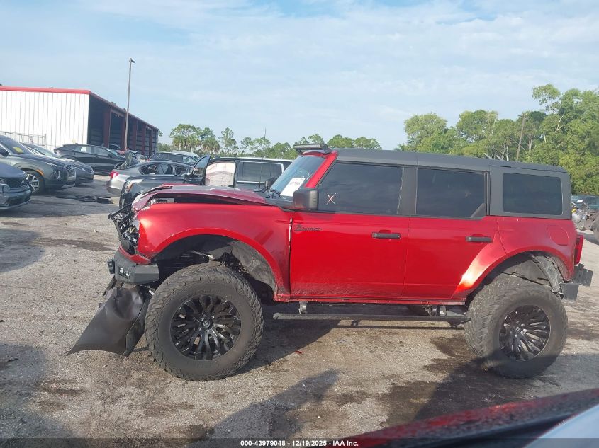 2023 Ford Bronco Black Diamond VIN: 1FMEE5BP1PLB73982 Lot: 43979048