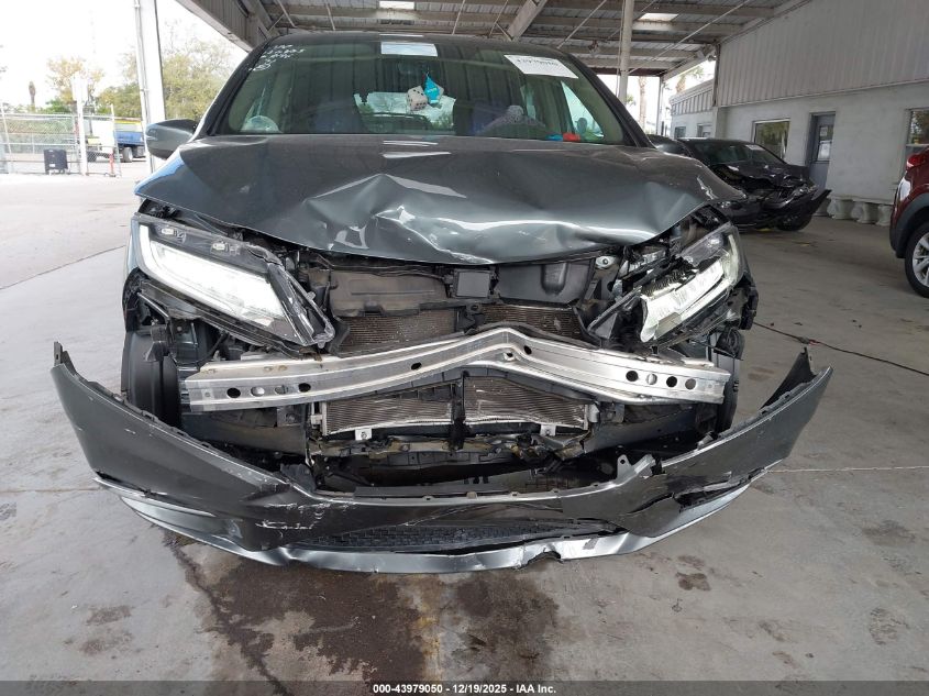 2020 Honda Odyssey Elite VIN: 5FNRL6H94LB033173 Lot: 43979050