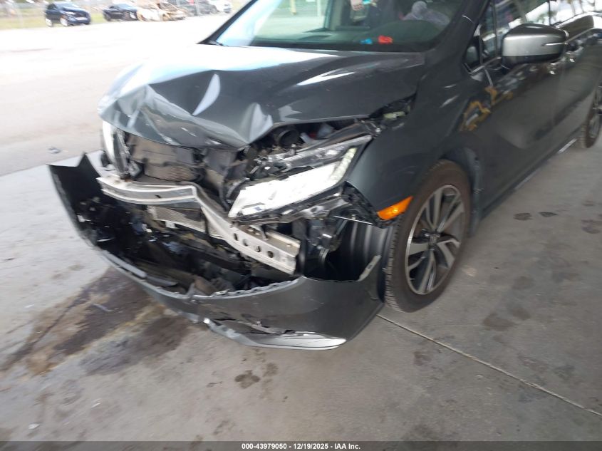 2020 Honda Odyssey Elite VIN: 5FNRL6H94LB033173 Lot: 43979050