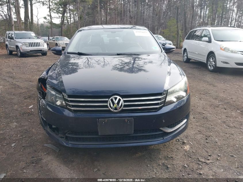 2012 Volkswagen Passat 2.5L Se VIN: 1VWBP7A34CC007023 Lot: 43979055