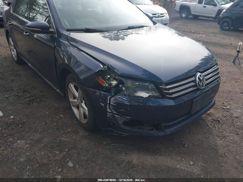 2012 Volkswagen Passat 2.5L Se VIN: 1VWBP7A34CC007023 Lot: 43979055