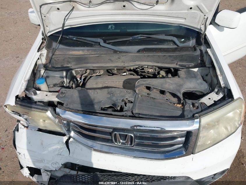 2012 Honda Pilot Ex-L VIN: 5FNYF3H55CB009625 Lot: 43979061