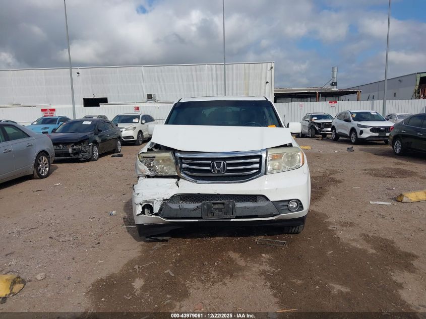 2012 Honda Pilot Ex-L VIN: 5FNYF3H55CB009625 Lot: 43979061