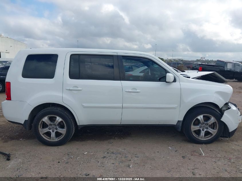 2012 Honda Pilot Ex-L VIN: 5FNYF3H55CB009625 Lot: 43979061