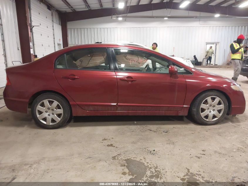 2010 Honda Civic Lx VIN: 2HGFA1F57AH535132 Lot: 43979065