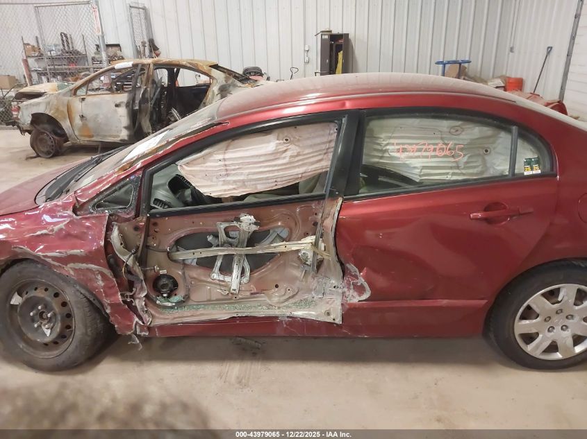 2010 Honda Civic Lx VIN: 2HGFA1F57AH535132 Lot: 43979065