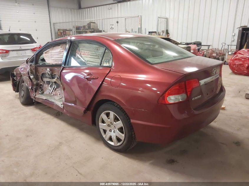 2010 Honda Civic Lx VIN: 2HGFA1F57AH535132 Lot: 43979065