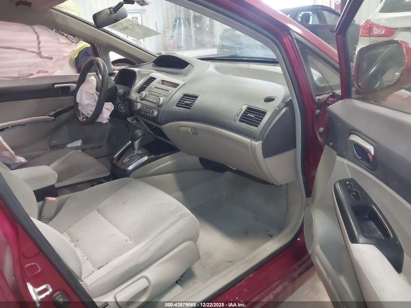 2010 Honda Civic Lx VIN: 2HGFA1F57AH535132 Lot: 43979065