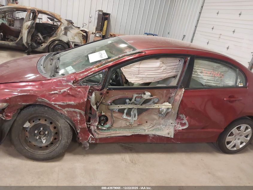 2010 Honda Civic Lx VIN: 2HGFA1F57AH535132 Lot: 43979065