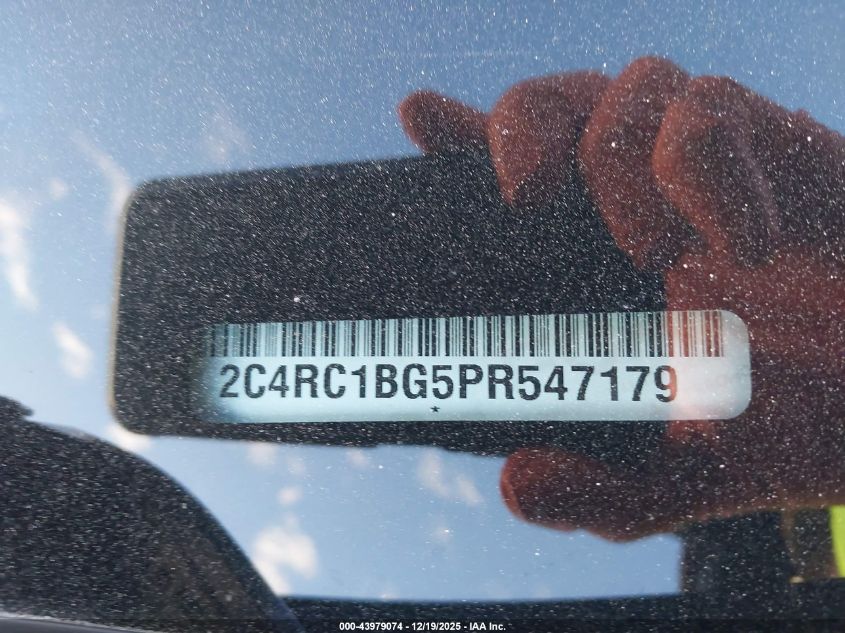 2023 Chrysler Pacifica Touring L VIN: 2C4RC1BG5PR547179 Lot: 43979074