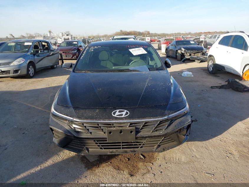 2025 Hyundai Elantra Sel Sport VIN: KMHLM4DG4SU079583 Lot: 43979082