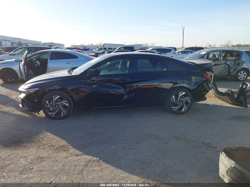 2025 Hyundai Elantra Sel Sport VIN: KMHLM4DG4SU079583 Lot: 43979082