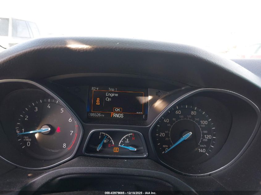 2018 Ford Focus Se VIN: 1FADP3FE1JL290837 Lot: 43979085